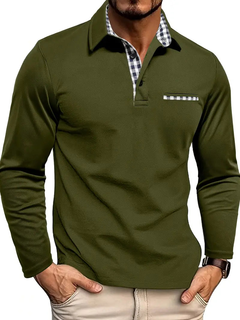 Men's Polo Shirt | Long Sleeves