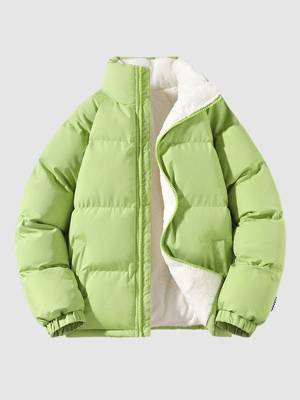 Men's Fleece Down Jacket | Warm