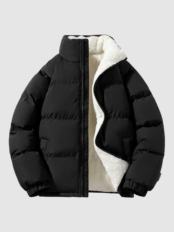 Men's Fleece Down Jacket | Warm