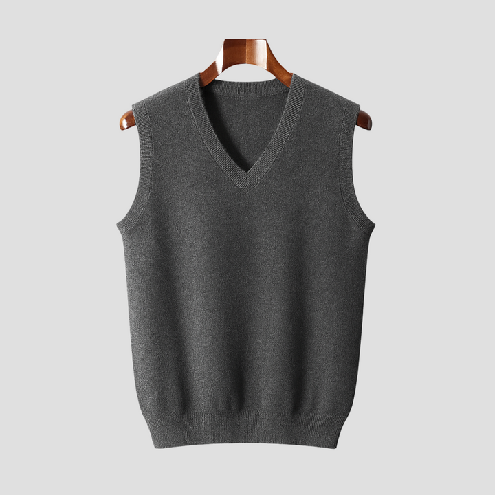 Men's V-Neck Sweater | Sleeveless