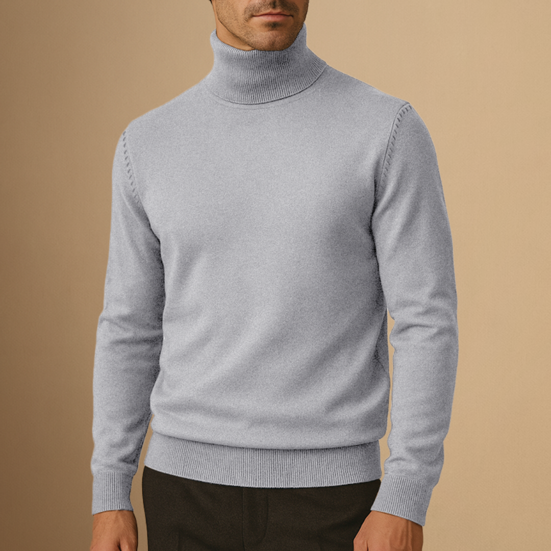 Men's Turtleneck Jumper | Soft