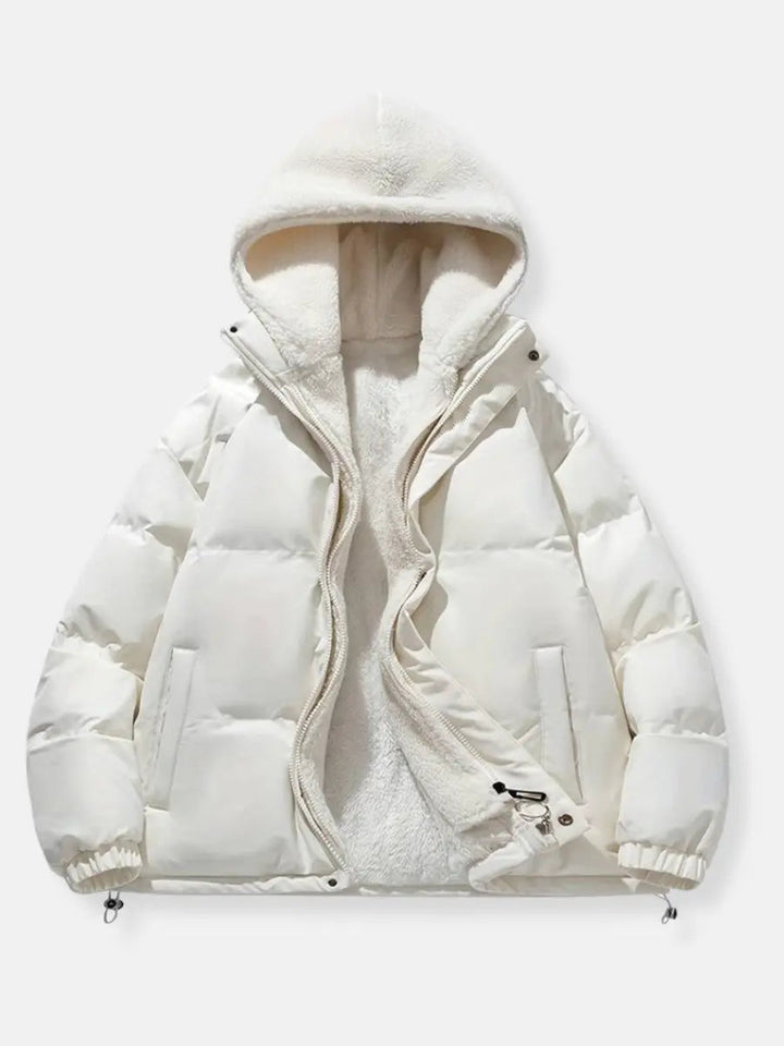 Men's Zipper Down Jacket | Warm