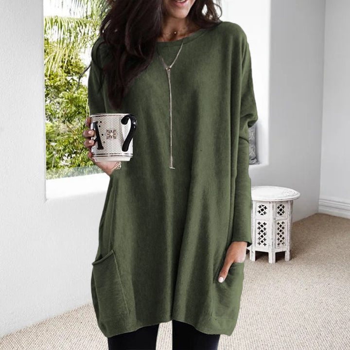 Women's Sweater with Pockets | Long