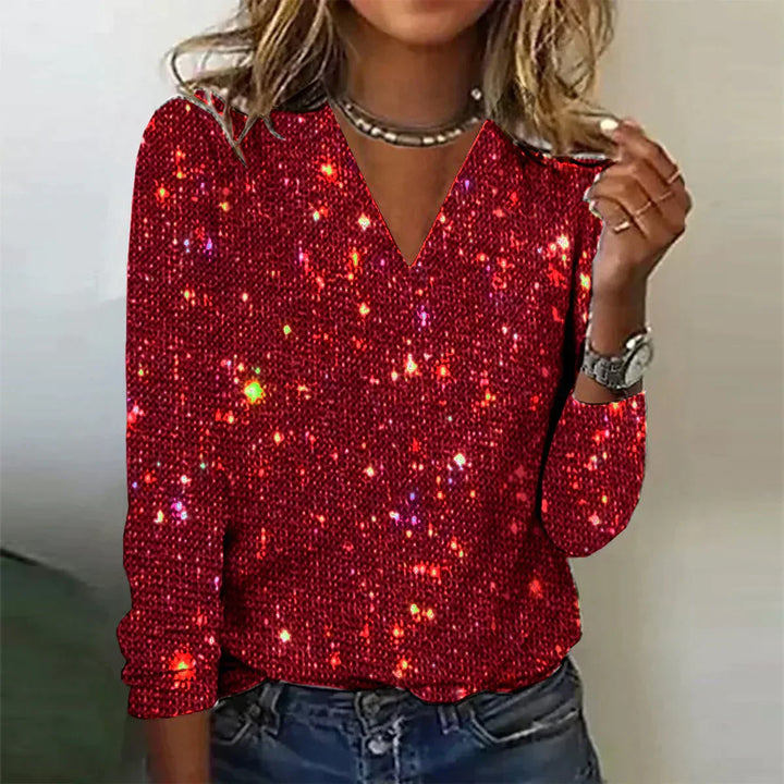 Women's Glitter Sweater | Evening