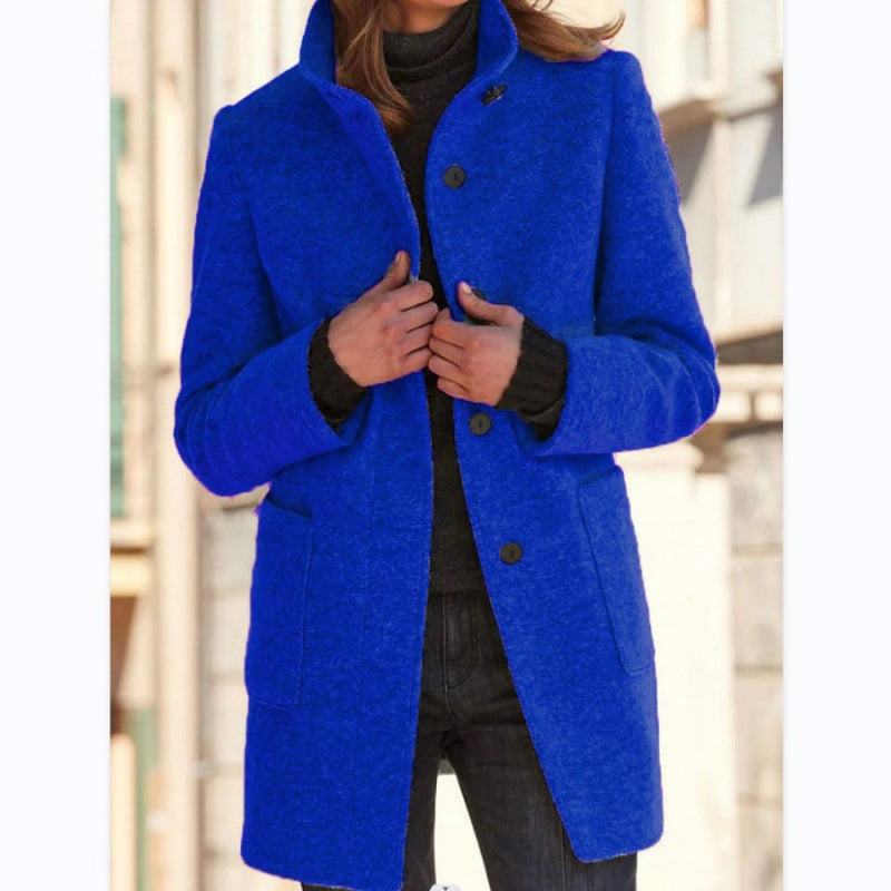 Women's Modern Long Coat | Winter