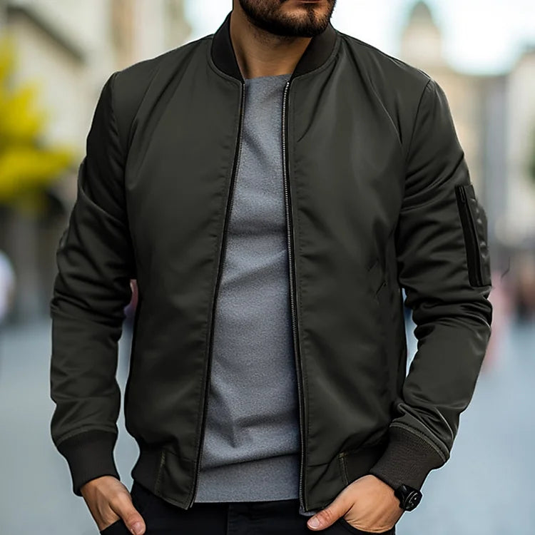 Men's Bomber Winter Jacket | Short