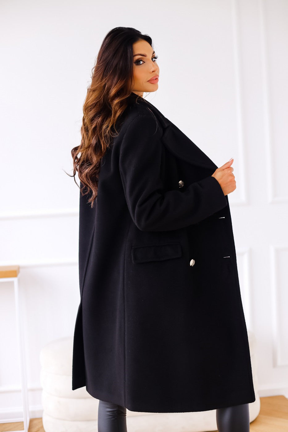 Ladies Long Transitional Coat | Winter