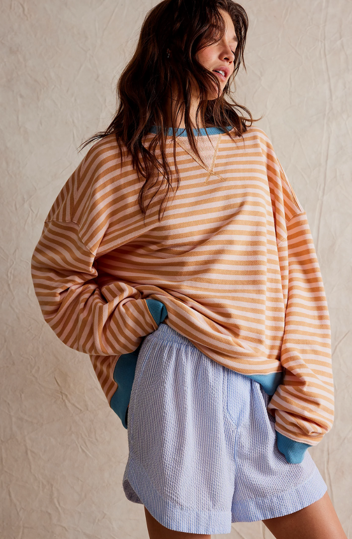 Women's Oversized Sweater | Striped