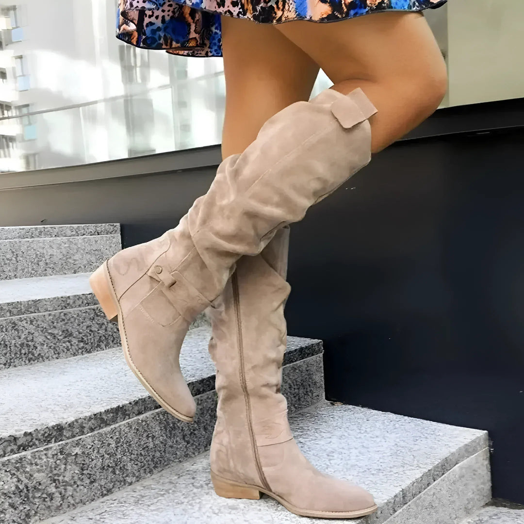 Ladies Elegant Winter Boots | Knee-High