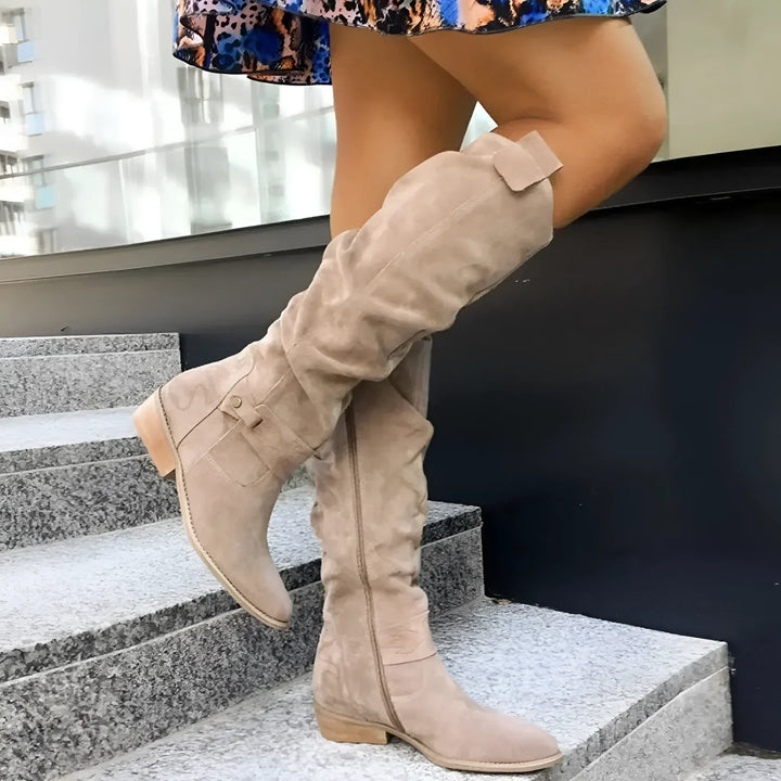 Ladies Elegant Winter Boots | Knee-High