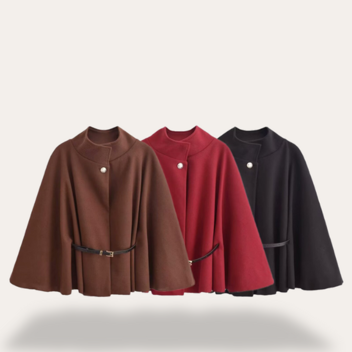 Ladies Modern Cape Coat | Winter