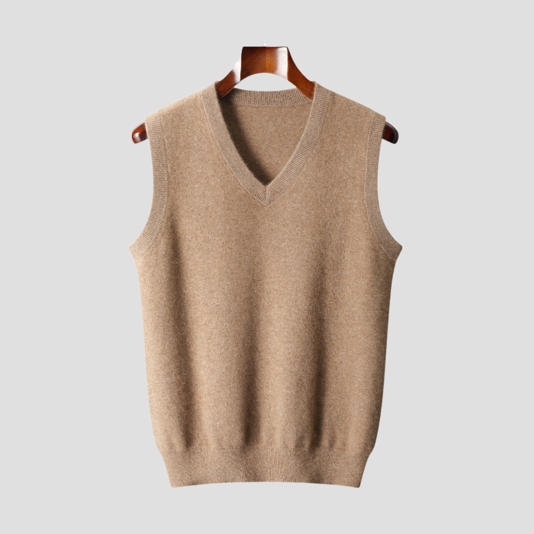 Men's V-Neck Sweater | Sleeveless