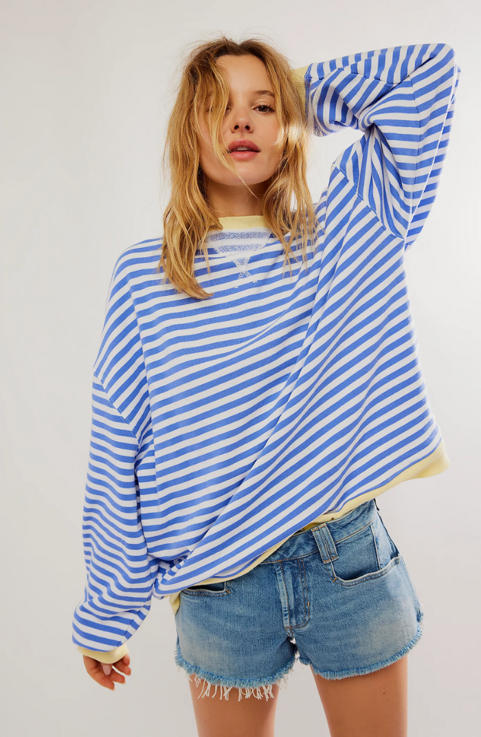 Women's Oversized Sweater | Striped