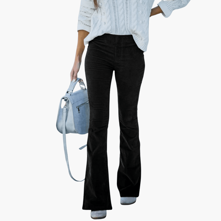 Ladies Elegant Cord Pants | Long