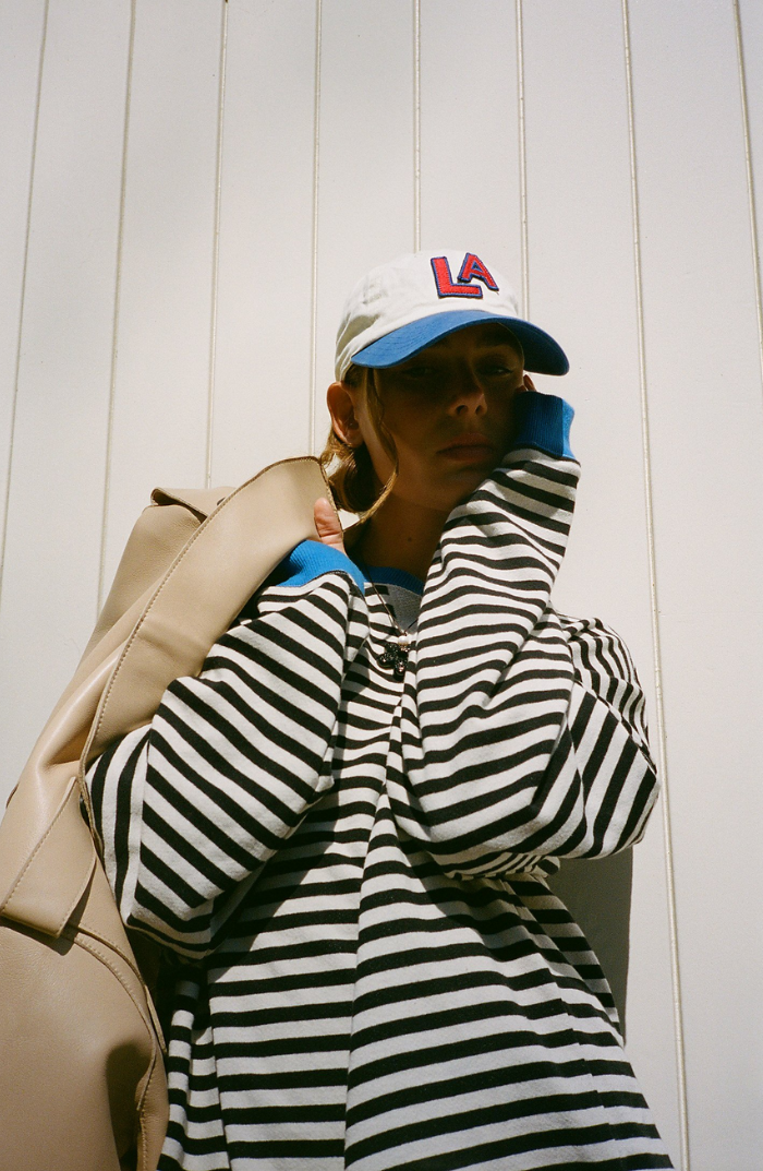 Women's Striped Sweater | Oversize