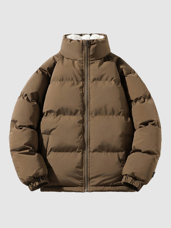 Men's Fleece Down Jacket | Warm