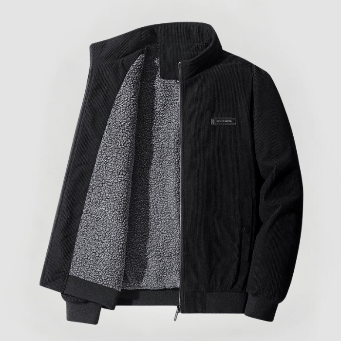 Men's Corduroy Winter Jacket | Warm