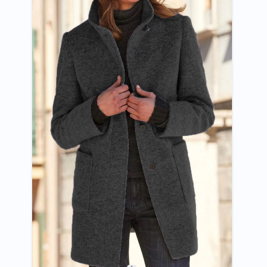 Women's Modern Long Coat | Winter