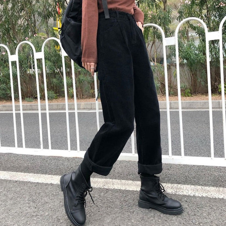 Women's Long Corduroy Pants | Winter