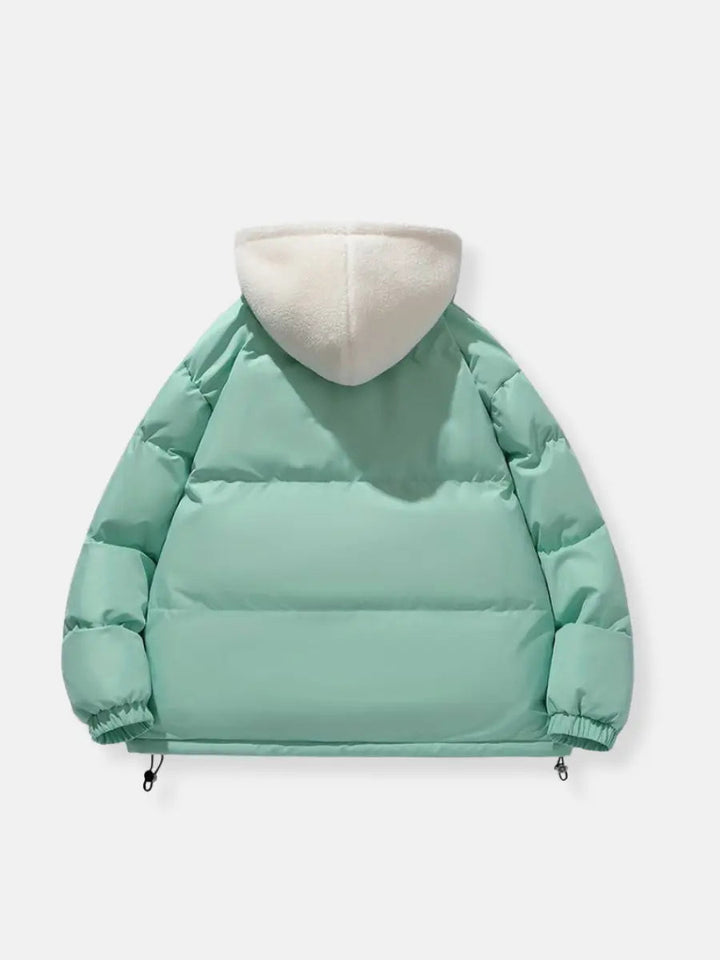 Men's Zipper Down Jacket | Warm