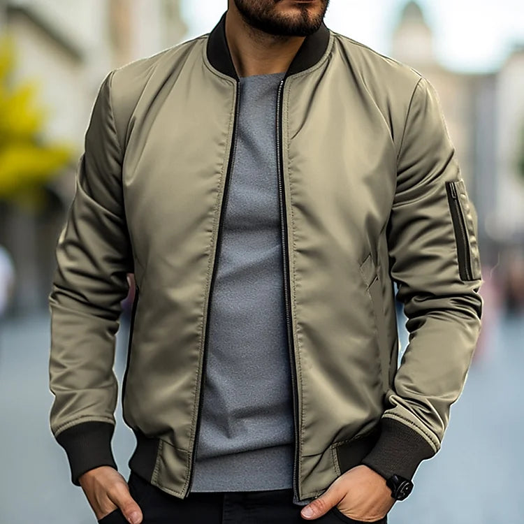 Men's Bomber Winter Jacket | Short