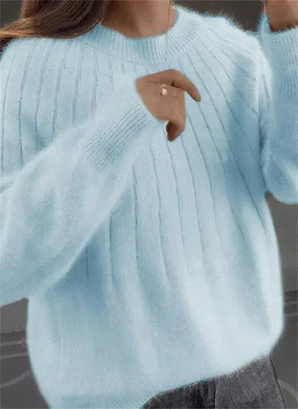 Women's Elegant Knit Sweater | Short