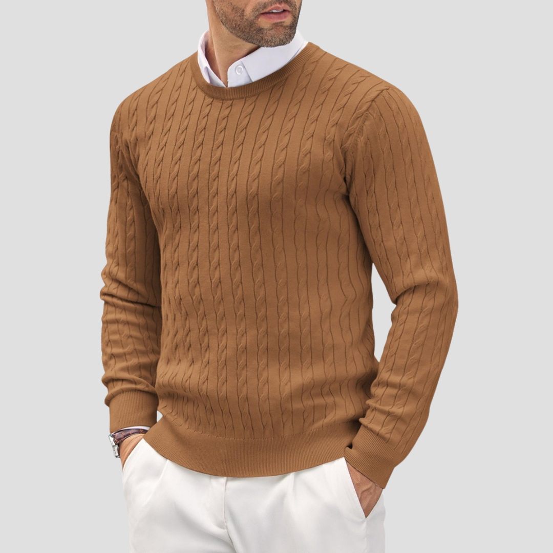 Men's Cable Jumper | Knit