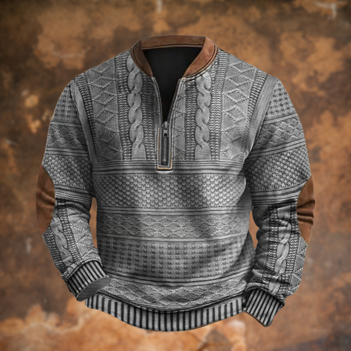 Men's Short Sweater | Zipper