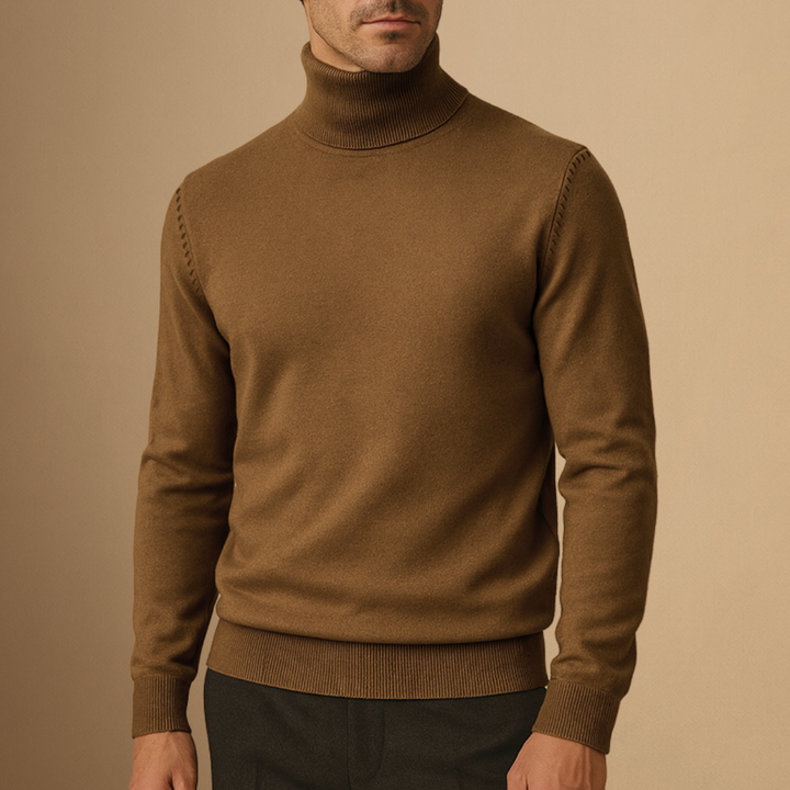 Men's Turtleneck Jumper | Soft