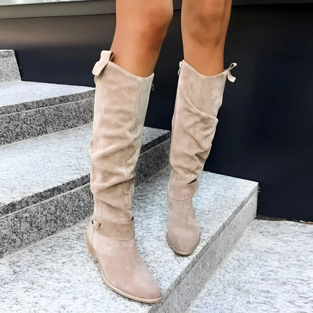 Ladies Elegant Winter Boots | Knee-High