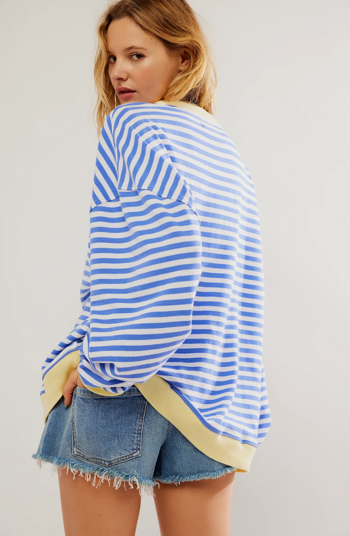 Women's Oversized Sweater | Striped