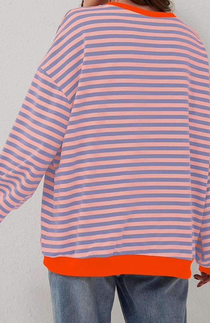 Women's Oversized Sweater | Striped
