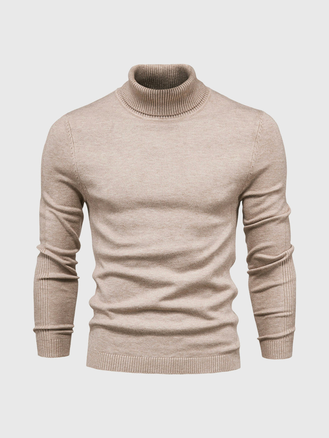 Men's Short Turtleneck Sweater | Washable