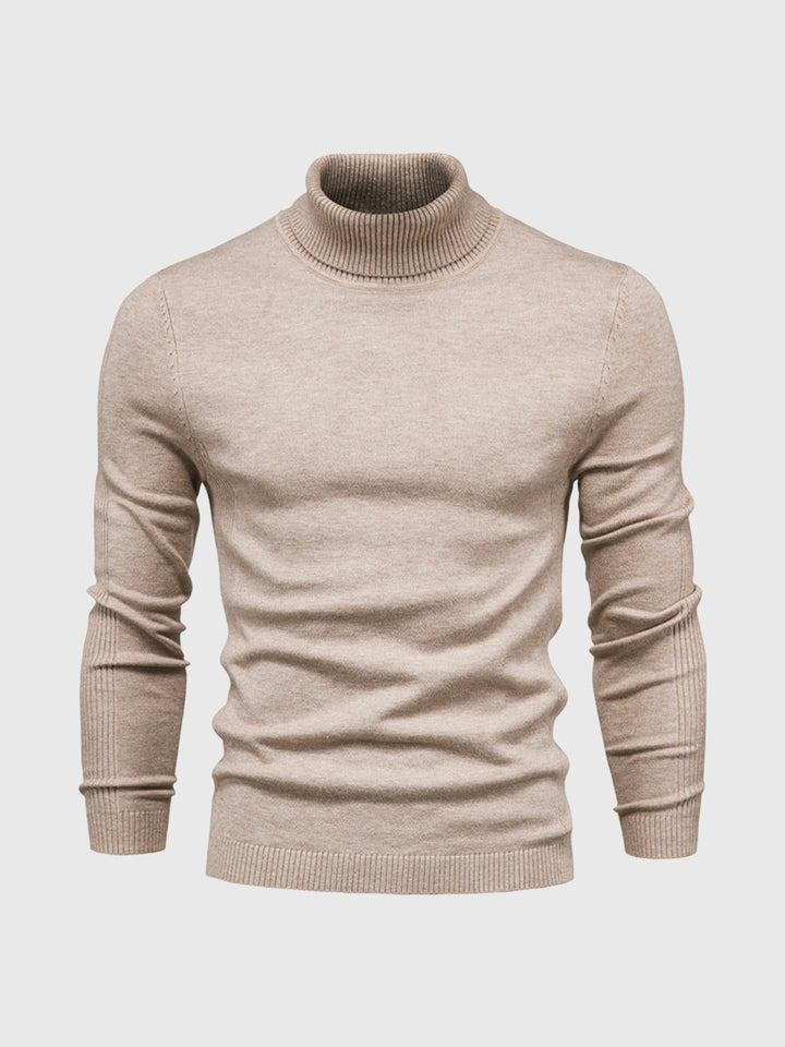 Men's Short Turtleneck Sweater | Washable