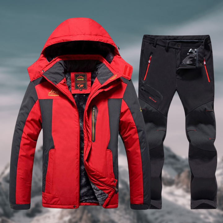 Men's Fleece Winter Jacket and Pants | Warm