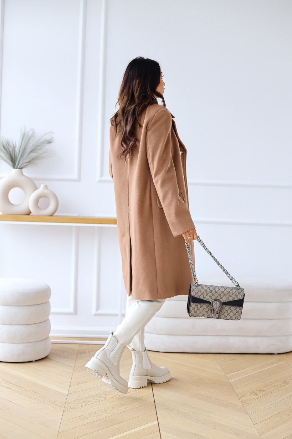 Ladies Long Transitional Coat | Winter