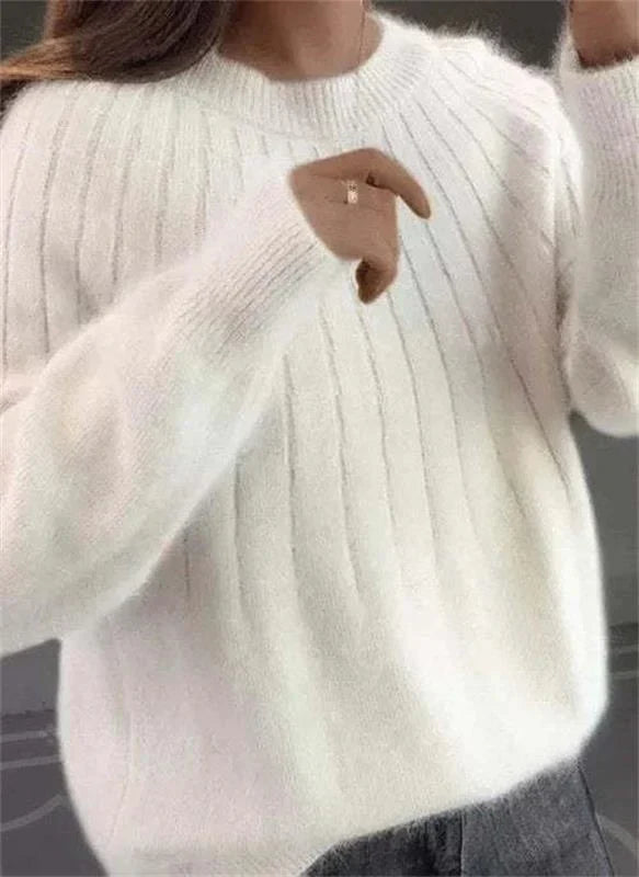 Women's Elegant Knit Sweater | Short