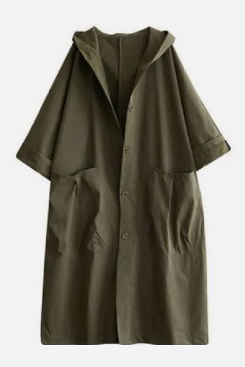 Women's Loose Coat | Large Pockets
