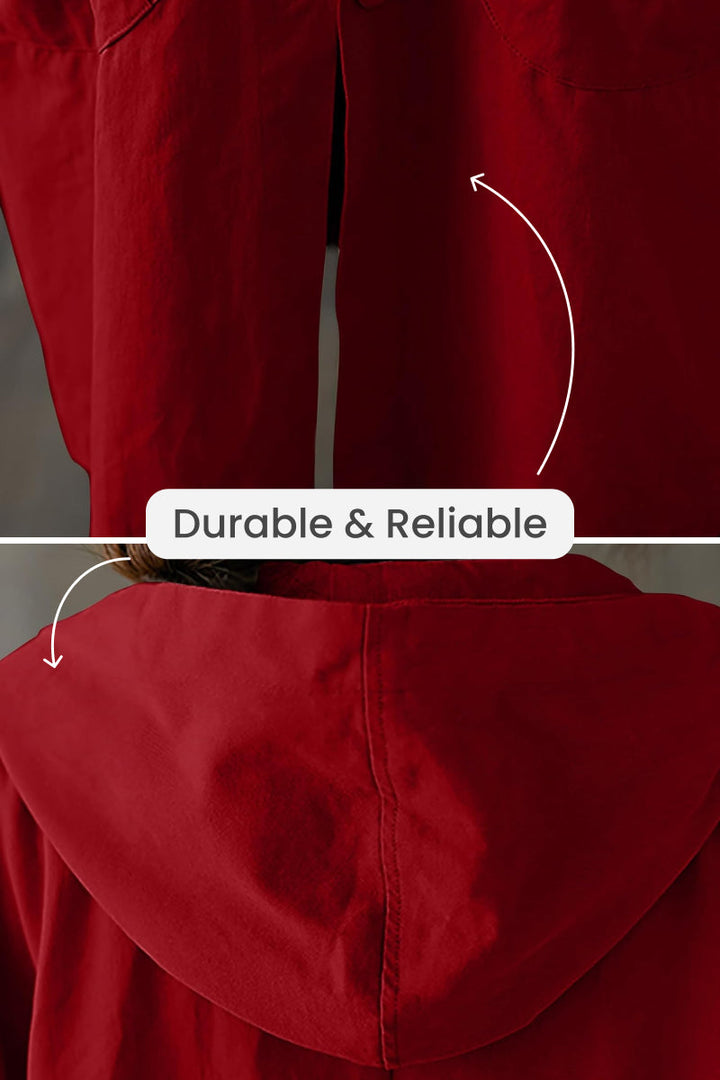 Women's Loose Coat | Large Pockets