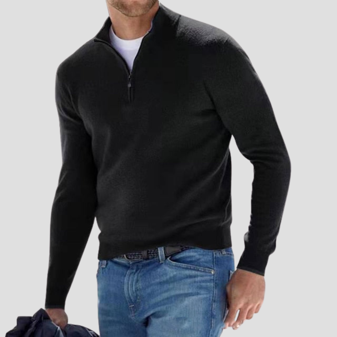 Men's Half Zip Jumper | Leisure