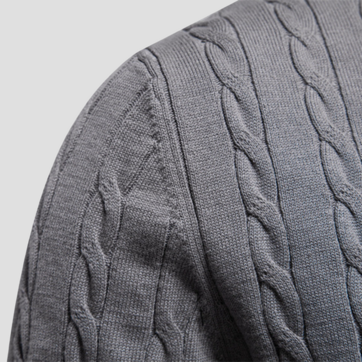 Men's Cable Knitting Jumper | Winter