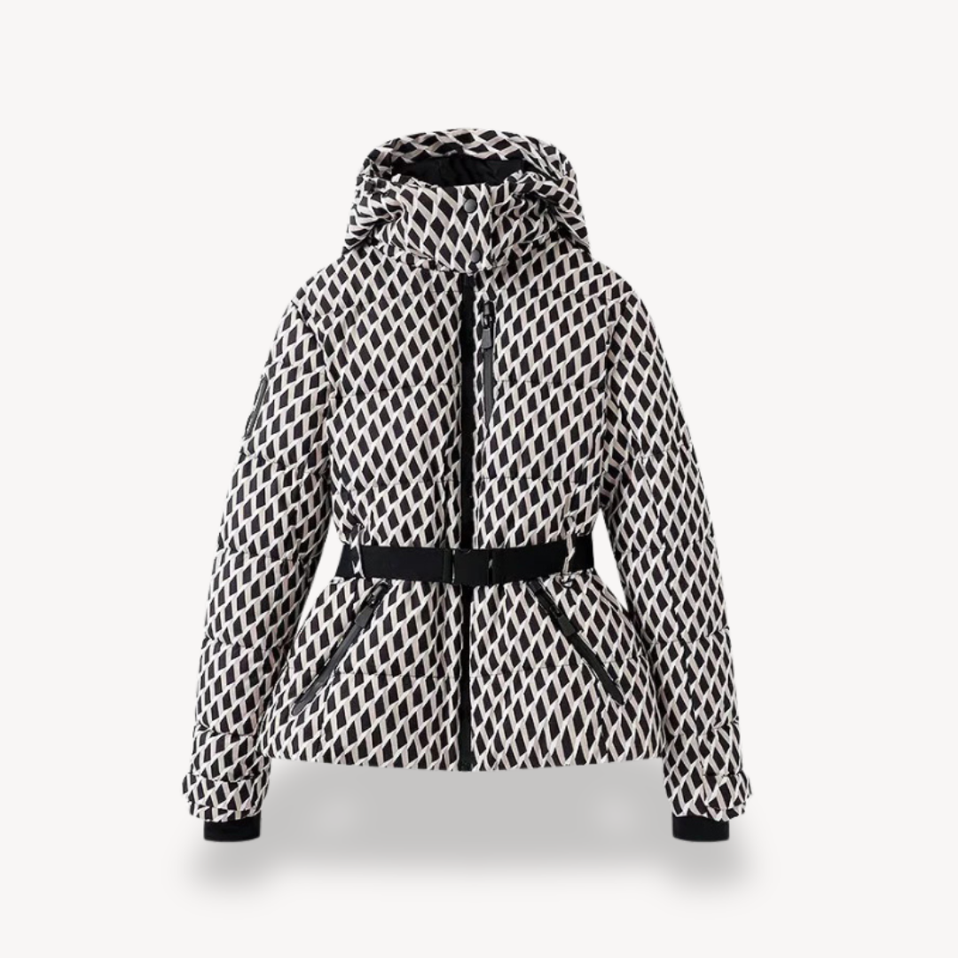 Women's Belted Puffer Jacket | Fluffy