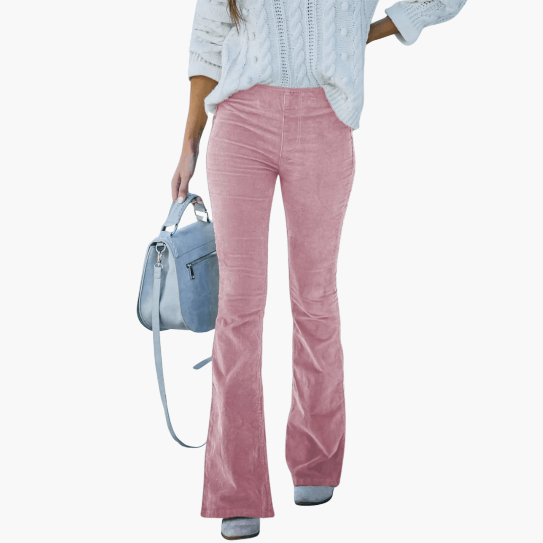 Ladies Elegant Cord Pants | Long