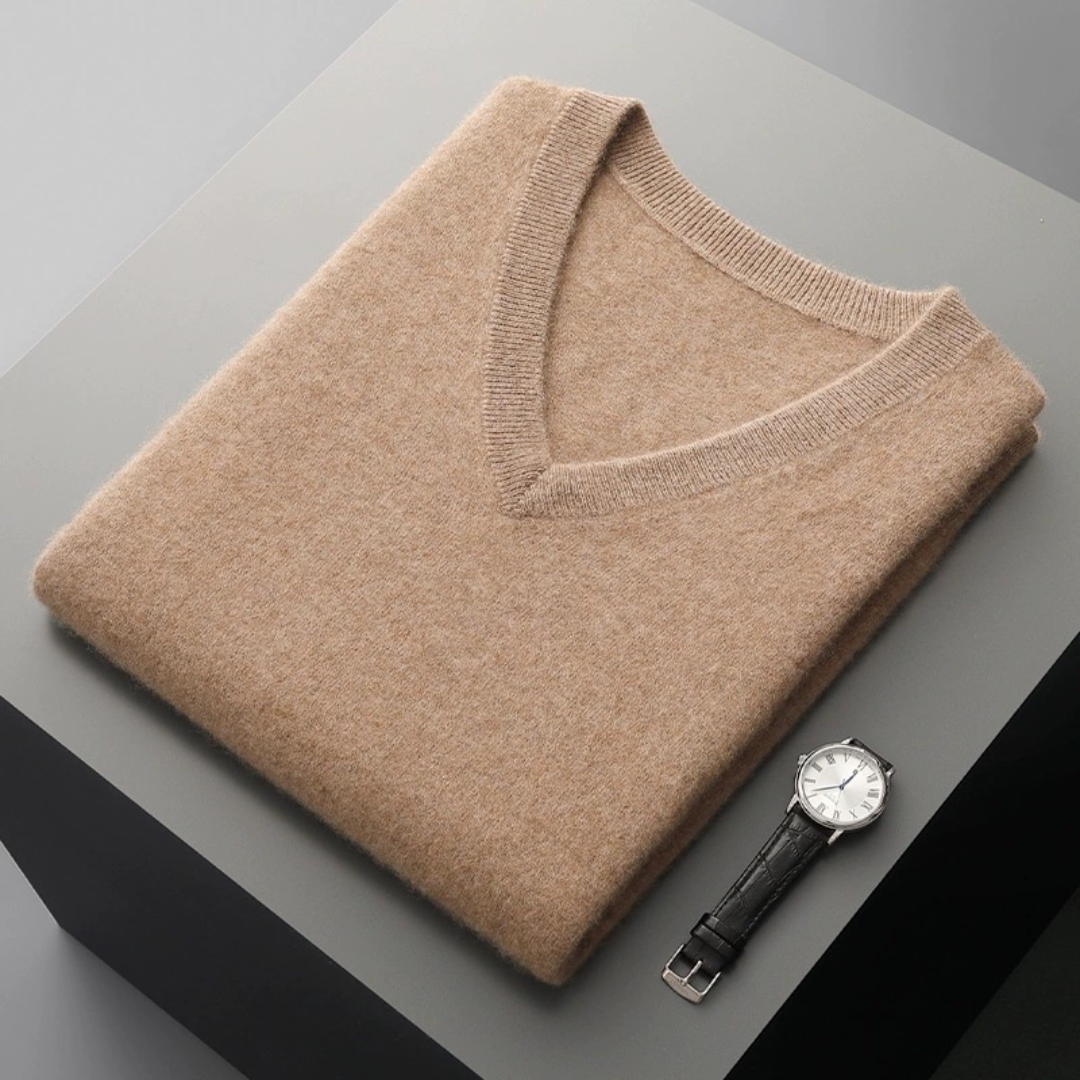 Men's V-Neck Sweater | Sleeveless