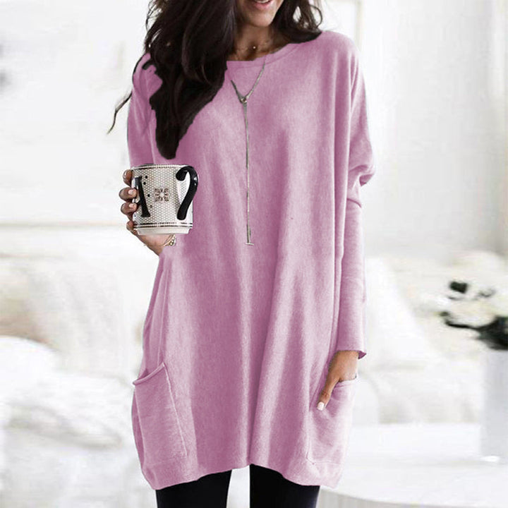 Women's Sweater with Pockets | Long