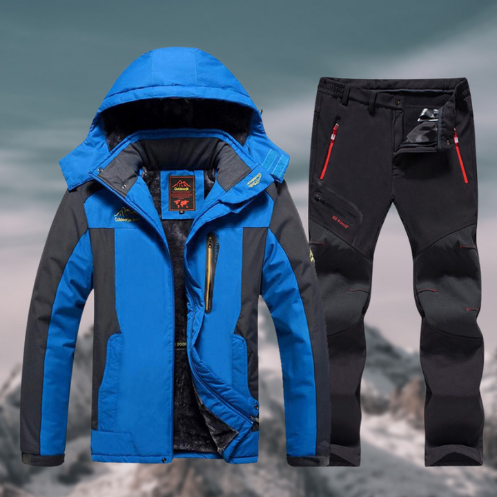 Men's Fleece Winter Jacket and Pants | Warm