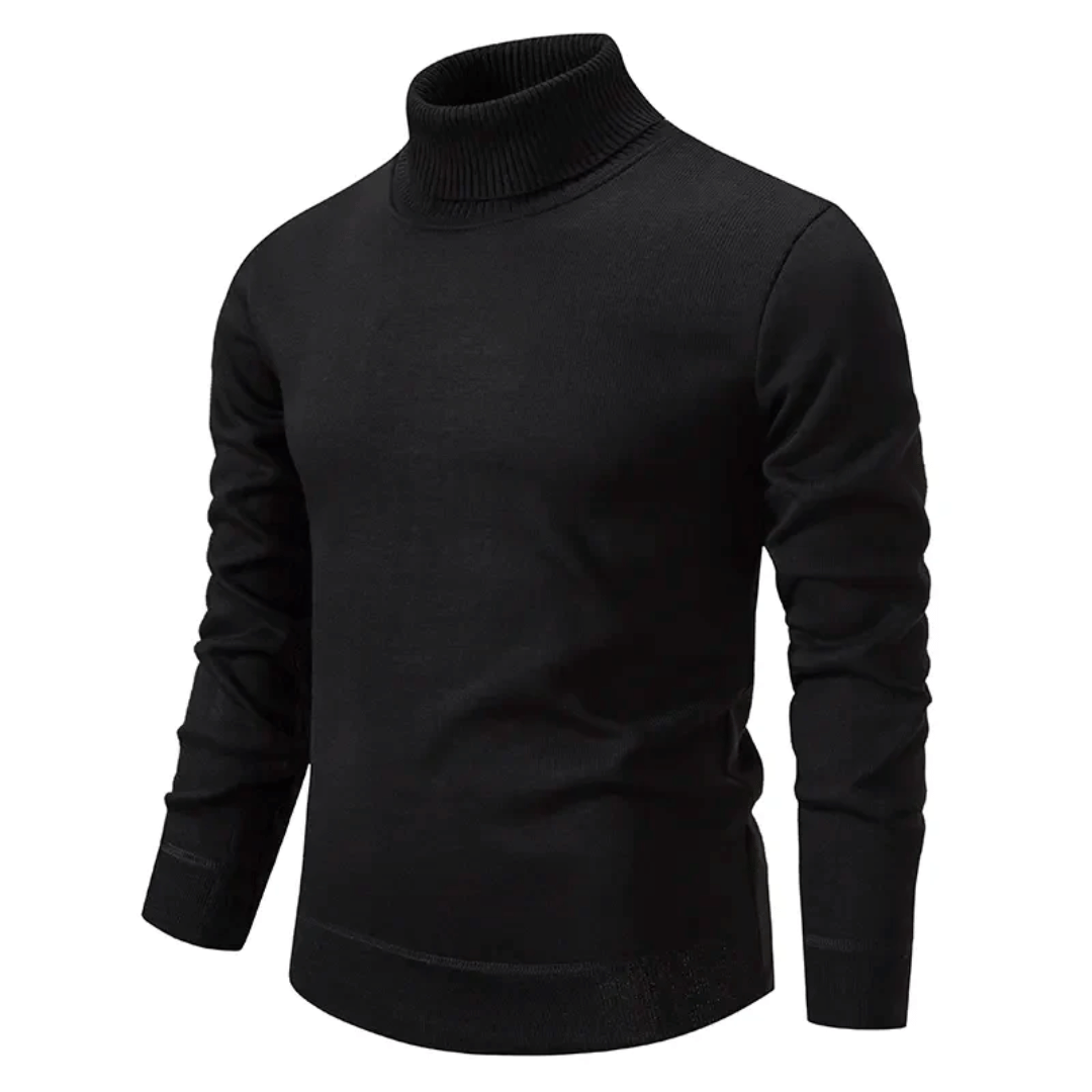 Men's Elegant Turtleneck Sweater | Warm