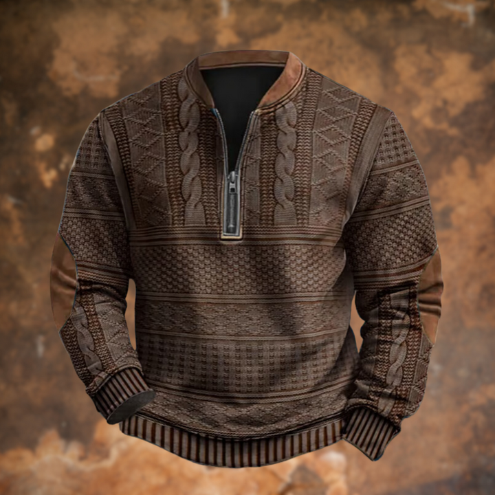 Men's Short Sweater | Zipper