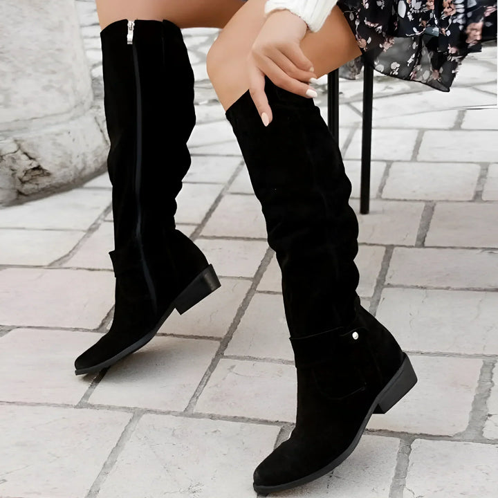 Ladies Elegant Winter Boots | Knee-High