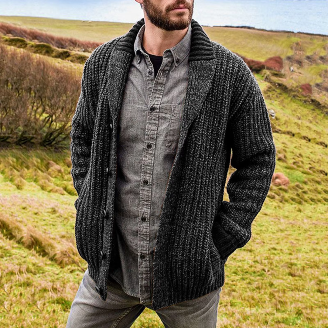 Men's Comfortable Knit Cardigan | Soft